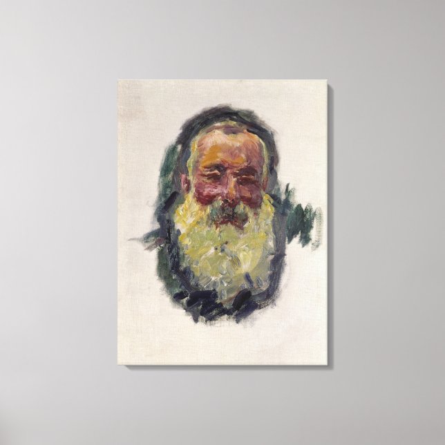 Lienzo Claude Monet | Autorretrato, 1917 (Anverso)