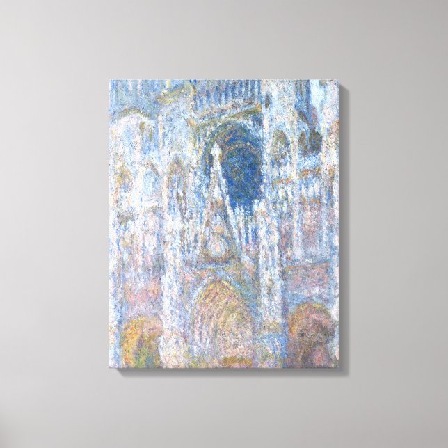 Lienzo Claude Monet | Catedral de Rouen (Anverso)