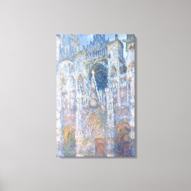 Lienzo Claude Monet | Catedral de Rouen (Anverso)