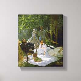 Lienzo Claude Monet – Déjeuner sur l'herbe – 1866