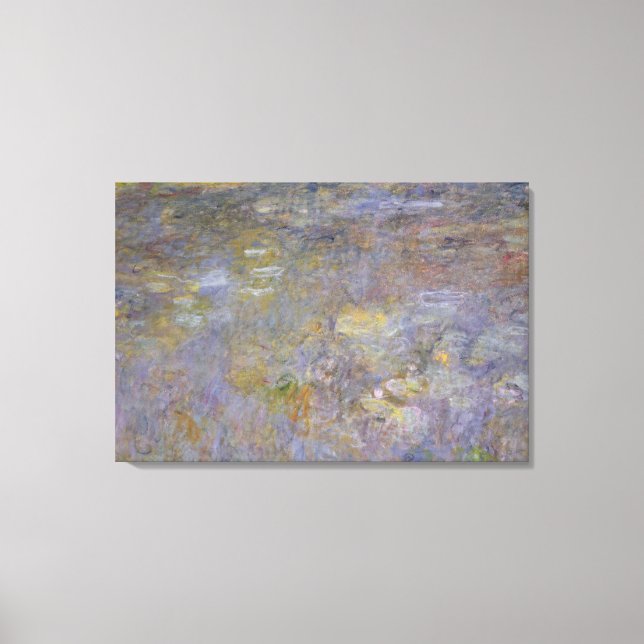 Lienzo Claude Monet | El estanque WaterLily (Anverso)