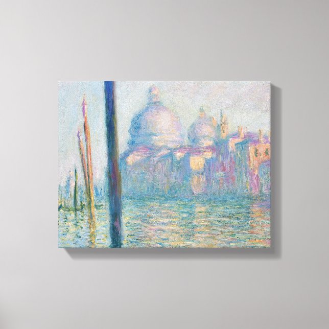 Lienzo Claude Monet - El Gran Canal (Anverso)