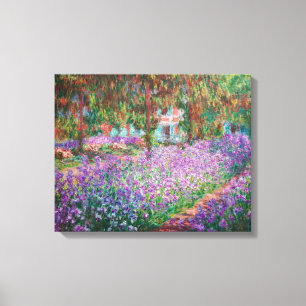 Lienzo Claude Monet - El jardín del artista en Giverny
