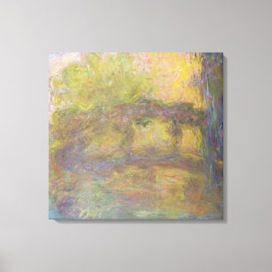 Lienzo Claude Monet   El puente japonés, 1918-24