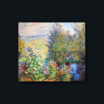 Lienzo Claude Monet - Esquina del jardín de Montgeron<br><div class="desc">Esquina del Jardín de Montgeron / Moneda de Jardin a Montgeron - Claude Monet,  Petróleo sobre lienzo,  1876</div>