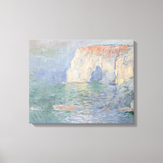 Lienzo Claude Monet | Etretat (Anverso)