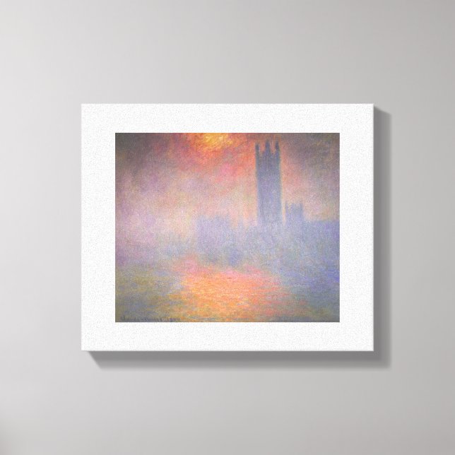 Lienzo Claude Monet – Houses of Parliament London – 1904 (Anverso)