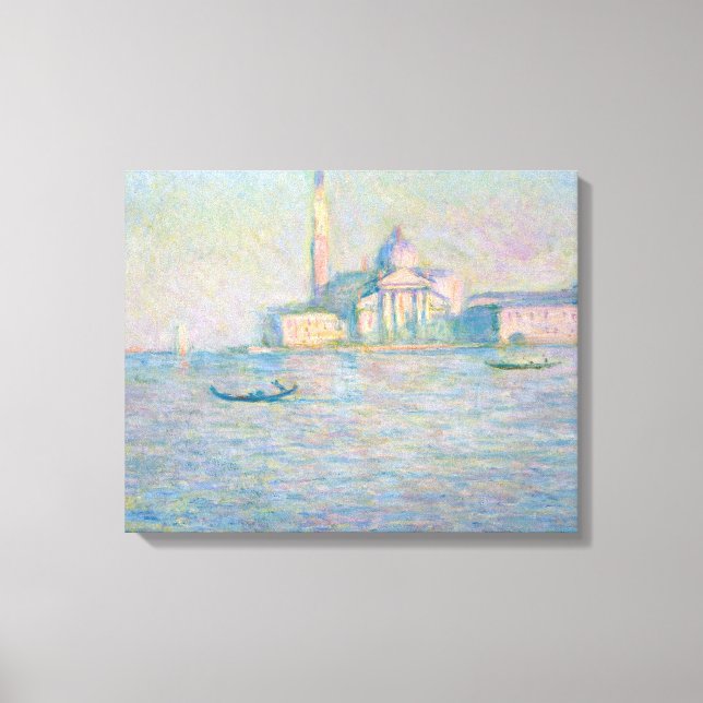 Lienzo Claude Monet - Iglesia de San Giorgio Maggiore (Anverso)