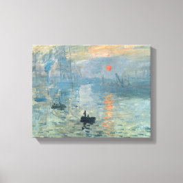 Lienzo Claude Monet Impression Sunrise
