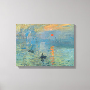 Lienzo Claude Monet Impression Sunrise