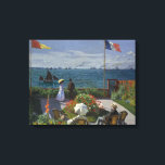 Lienzo Claude Monet - Jardín en Sainte-Adresse<br><div class="desc">Jardín en Sainte-Adresse por Claude Monet,  1867. Óleo sobre lienzo.</div>