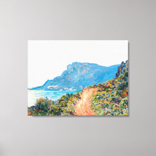 Lienzo Claude Monet La Corniche cerca de Mónaco