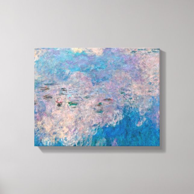 Lienzo Claude Monet - Las Nieves del Agua - Las Nubes (Anverso)