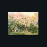 Lienzo Claude Monet | Lilac en el Sol, 1873<br><div class="desc">Lilac en el sol,  1873 | por Claude Monet | Ubicación del arte: Museo Pushkin,  Moscú,  Rusia | Artista francés | Número de colección de imágenes: XIR182548</div>