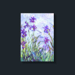 Lienzo Claude Monet - Lilac Irises / Iris Mauves<br><div class="desc">Lilac Irises / Iris Mauves - Claude Monet,  1914-1917</div>