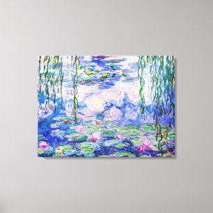 Lienzo Claude Monet - Lilies de agua / Nympheas 1919