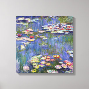 Lienzo Claude Monet - Nenúfares / Nympheas