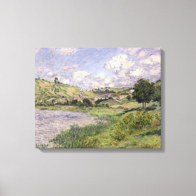 Lienzo Claude Monet | Paisaje, Vetheuil, 1879 (Anverso)