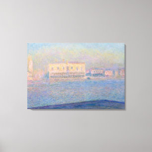 Lienzo Claude Monet  Palacio del Doge visto desde San Gio