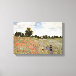 Lienzo Claude Monet - Poppies
