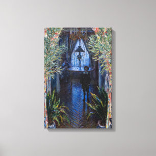 Lienzo Claude Monet - Rincón del Apartamento
