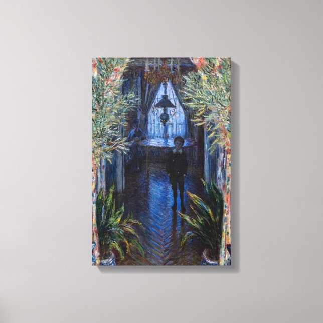 Lienzo Claude Monet - Rincón del Apartamento (Anverso)
