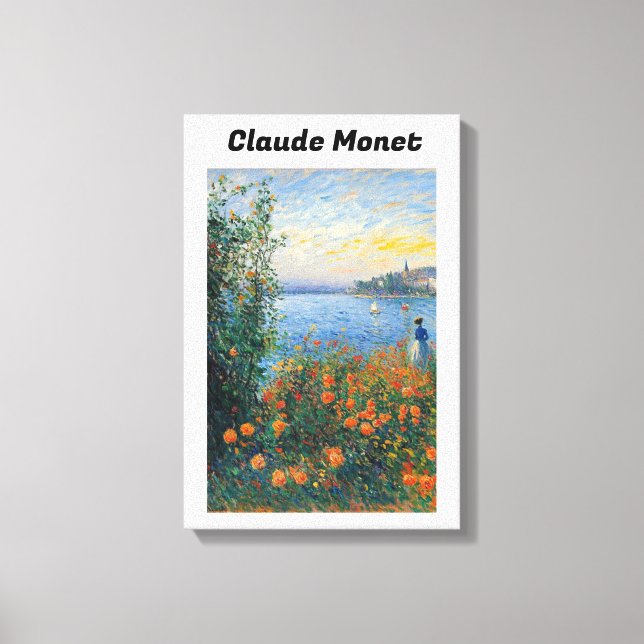 Lienzo Claude Monet Stretched Canvas Print (Anverso)