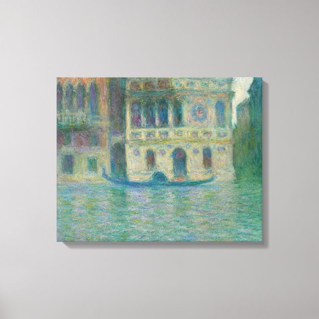 Lienzo Claude Monet - Venecia, Palazzo Dario (Anverso)