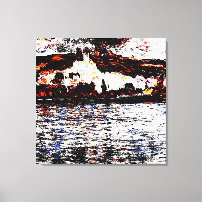 Lienzo Claude_Monet_-_Vétheuil (Anverso)