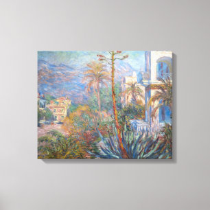 Lienzo Claude Monet - Villas en Bordighera
