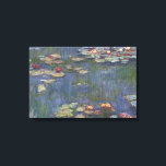 Lienzo Claude Monet - Water Lilies<br><div class="desc">Water Lilies de Claude Monet, 1916. Claude Monet fue fundador de la pintura impresionista francesa, y el profesional más consistente y prolífico de la filosofía del movimiento de expresar las propias percepciones antes que la naturaleza, especialmente cuando se aplicaba a la pintura de paisaje al aire libre. El término "impresionismo"...</div>
