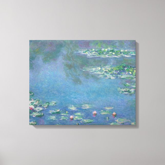 Lienzo Claude Monet - Water Lilies (Anverso)