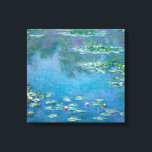 Lienzo Claude Monet - Water Lilies 1906<br><div class="desc">Lilies de agua (Nympheas) - Claude Monet,  Petróleo en lienzo,  1906</div>