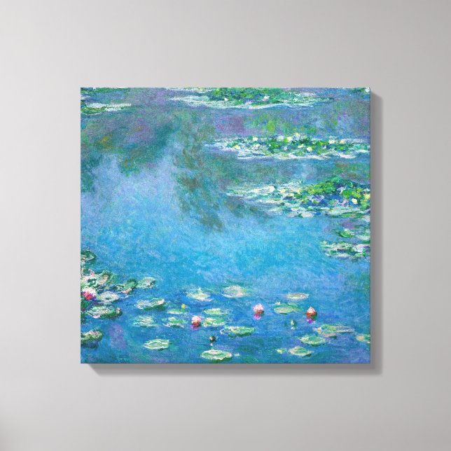 Lienzo Claude Monet - Water Lilies 1906 (Anverso)