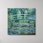 Lienzo Claude Monet Water Liliy Pond - Japanese bridge<br><div class="desc">Claude Monet - Water Lilies and Japanese bridge (Google especie Project),  1899. Filtro: No.</div>