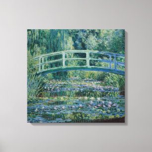 Lienzo Claude Monet Water Liliy Pond - Japanese bridge