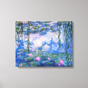 Lienzo Claude Monet Water Lillies 1919 Canvas