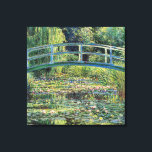 Lienzo Claude Monet - Water Lily Pond y Puente Japanés<br><div class="desc">The Water Lily Pond and the Japanese Bridge / Le Bassin aux nympheas - Claude Monet,  1899</div>