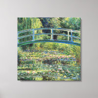 Claude Monet - Water Lily Pond y Puente Japanés