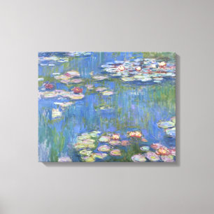 Lienzo Claude Monet Waterlilies - Digitalmente mejorado