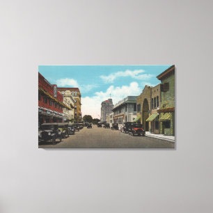 Lienzo Clearwater, la Florida - vista del sur del pie