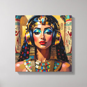 LIENZO CLEOPATRA REINA DEL NILO 4