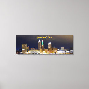 Lienzo Cleveland, Ohio Million Dollar View Wrapvas Canvas