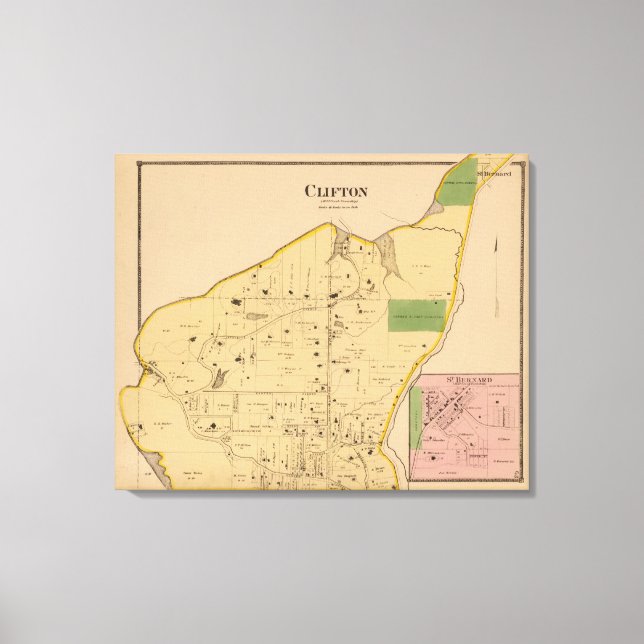 Lienzo Clifton, Ohio (Anverso)