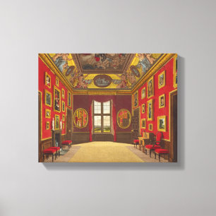 Lienzo Closet del rey, castillo de Windsor, del 'Res real