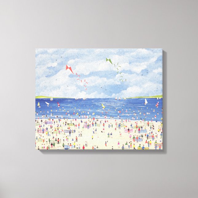 Lienzo Cloud Beach (Anverso)
