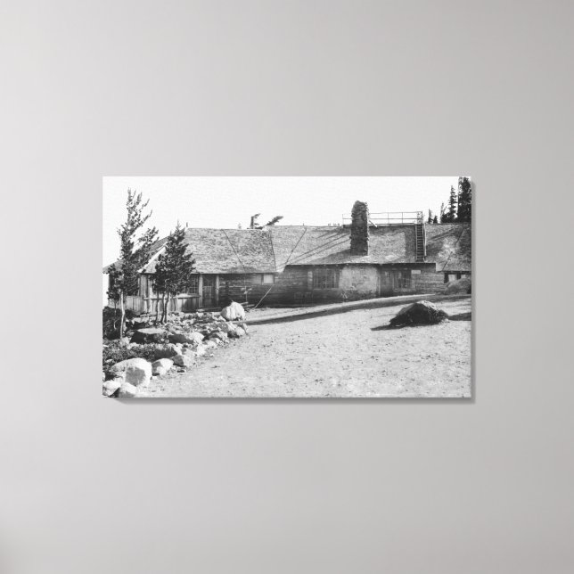 Lienzo Cloud Cap Inn en Mt. Hood, Fotografía de Oregon (Anverso)