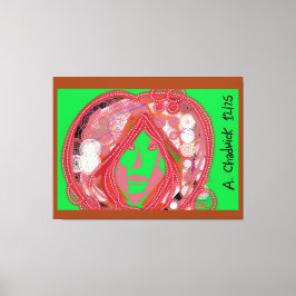 Lienzo Clown Steampunk 