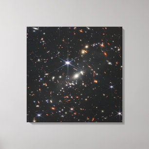 Lienzo Clúster de galaxias ART #40