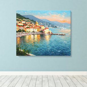 Lienzo Coastal Village